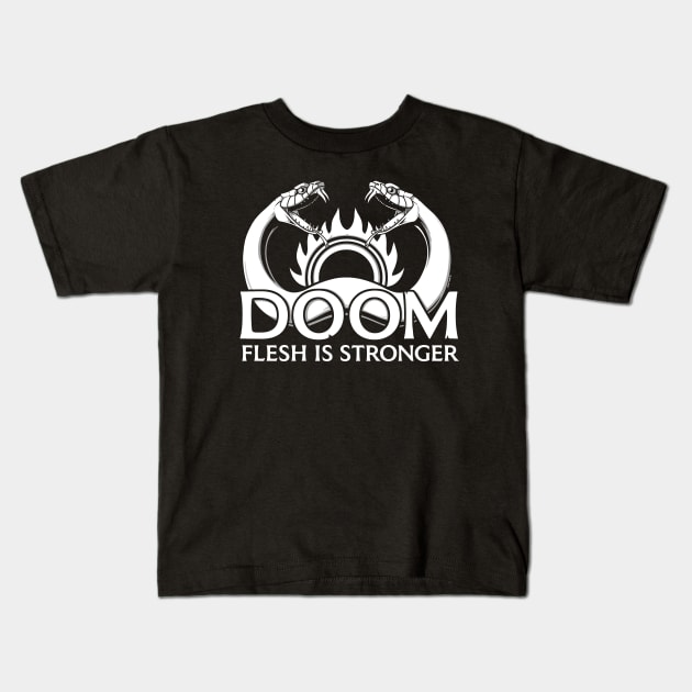 DOOM Kids T-Shirt by wloem